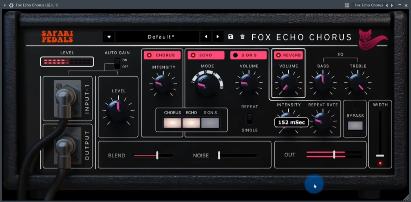 限量免费插件/狐狸回声/Fox Echo Chorus-拟声之家-音频应用效果器资源网