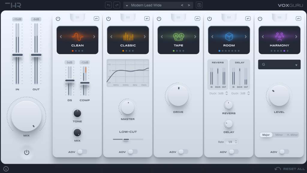终极人声混音套件-THR VoxGuru v1.0.0-BUBBiX-拟声之家-音频应用效果器资源网