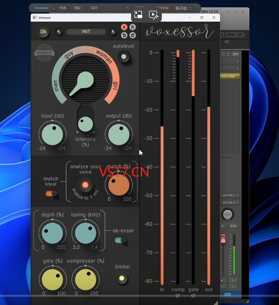 带降噪的无延迟智能Ai人声通道条 Voxessor-拟声之家-音频应用效果器资源网