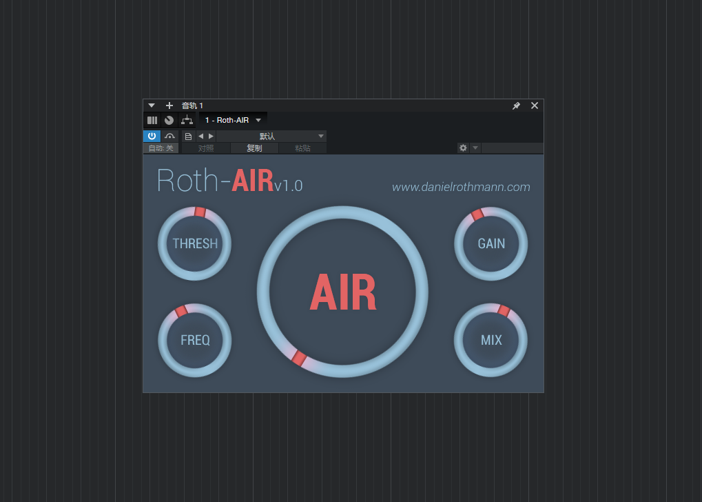 一键安装插件-Roth-AIR x64-拟声之家-音频应用效果器资源网