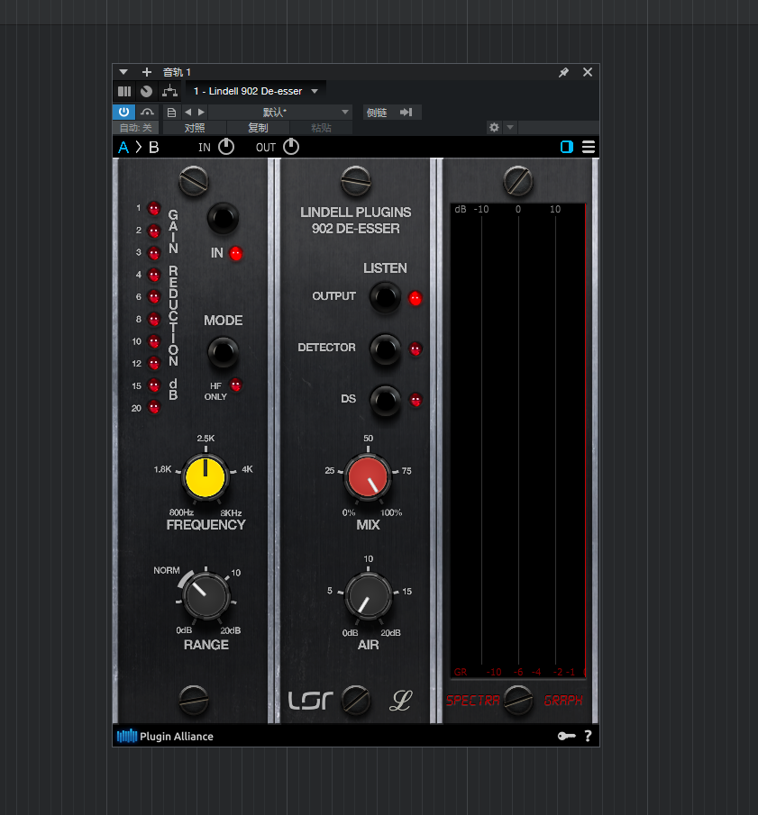 一键安装插件-Lindell 902 De-esser-拟声之家-音频应用效果器资源网