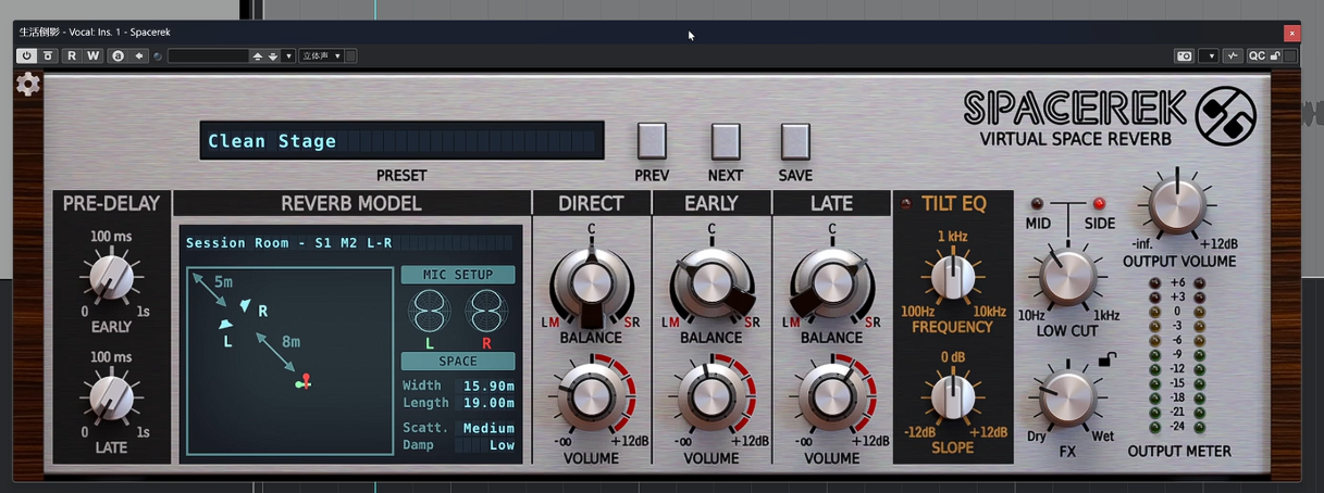 支持MS模式的混响D16 Spacerek-拟声之家-音频应用效果器资源网