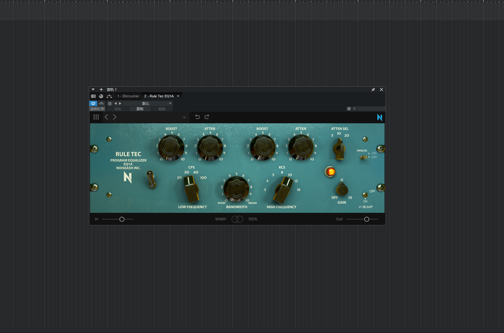 一键安装插件-NoiseAsh_Rule Tec EQ1A(自动激活)-拟声之家-音频应用效果器资源网