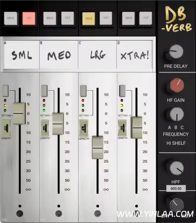 混响插件 Metric Halo Make Believe DBVerb 4.1.0.264 WiN-拟声之家-音频应用效果器资源网