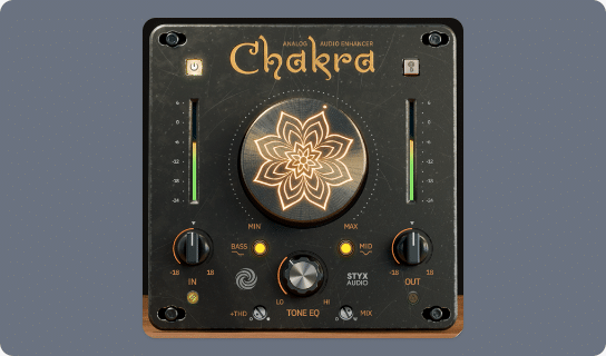 模拟音频增强器 Styx Audio Chakra v1.1.9 macOS-拟声之家-音频应用效果器资源网