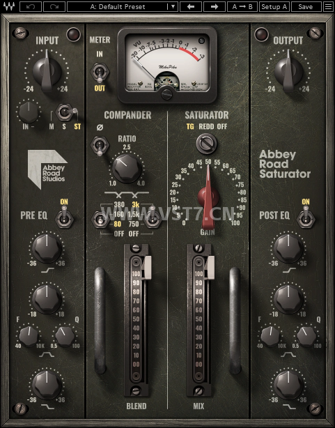 一键安装插件-Abbey Road Saturator-拟声之家-音频应用效果器资源网