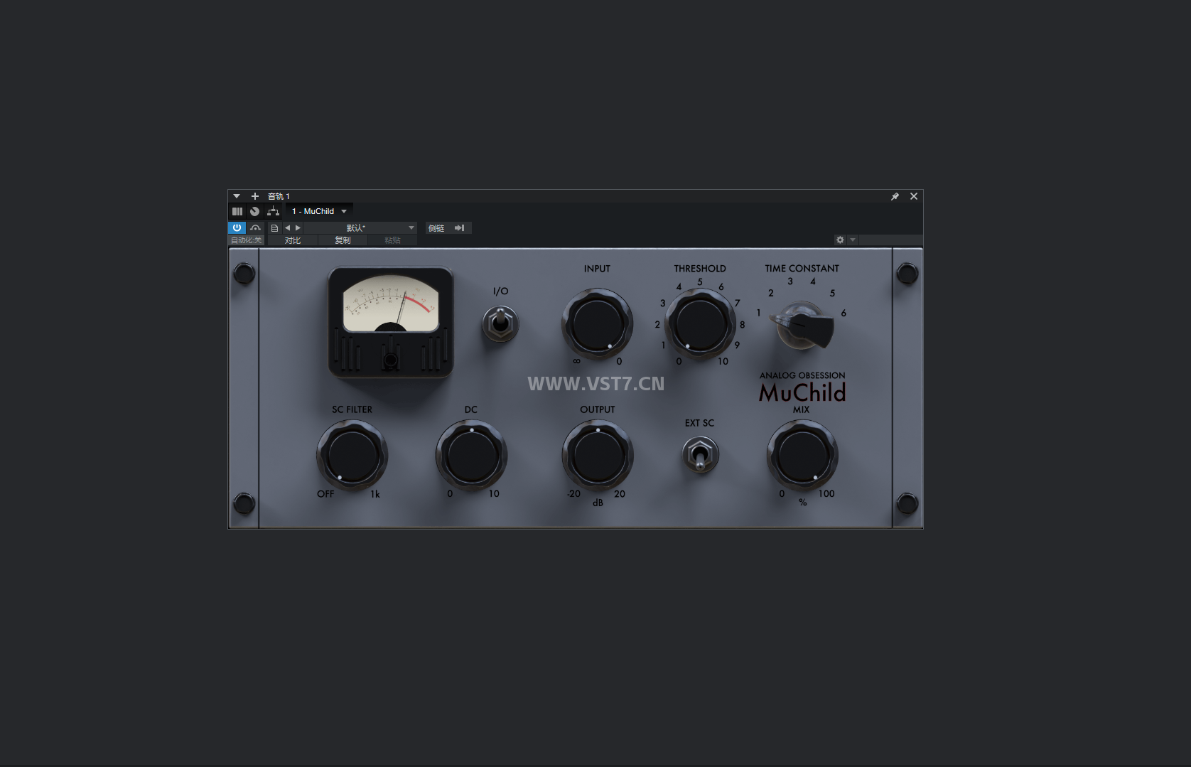 一键安装插件-Analog Obsession MuChild 仿真压缩器插件-拟声之家-音频应用效果器资源网