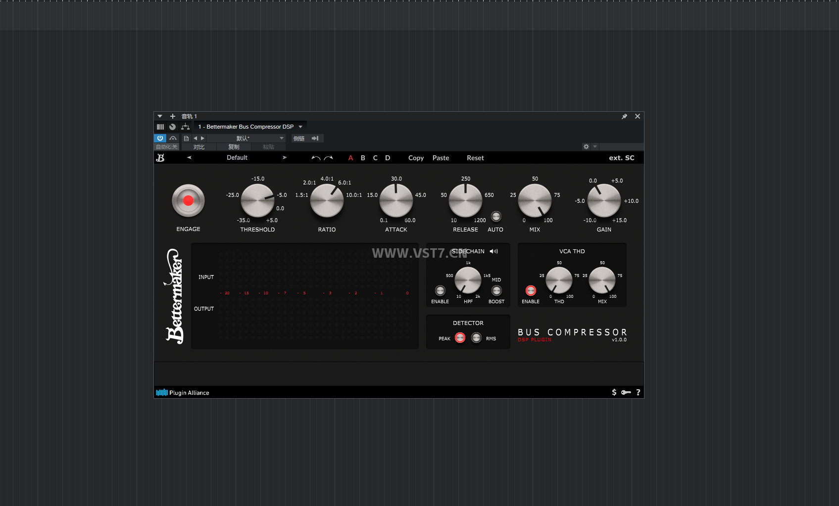 一键安装插件-Bettermaker Bus Compressor DSP-拟声之家-音频应用效果器资源网