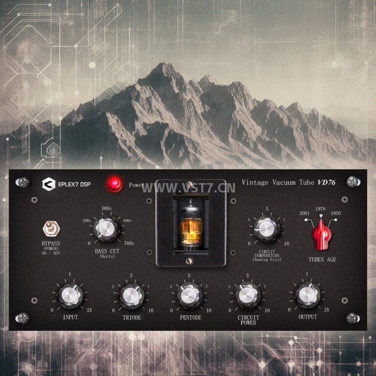 Vintage Vacuum tube VD76 v1.0.0 Win版-拟声之家-音频应用效果器资源网