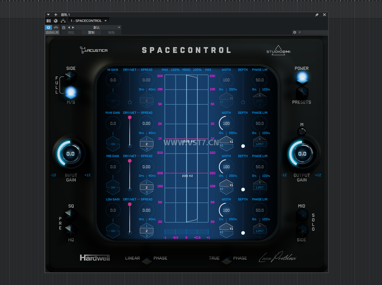 Acustica Audio – Space Control 2023 立体声扩展WIN-拟声之家-音频应用效果器资源网