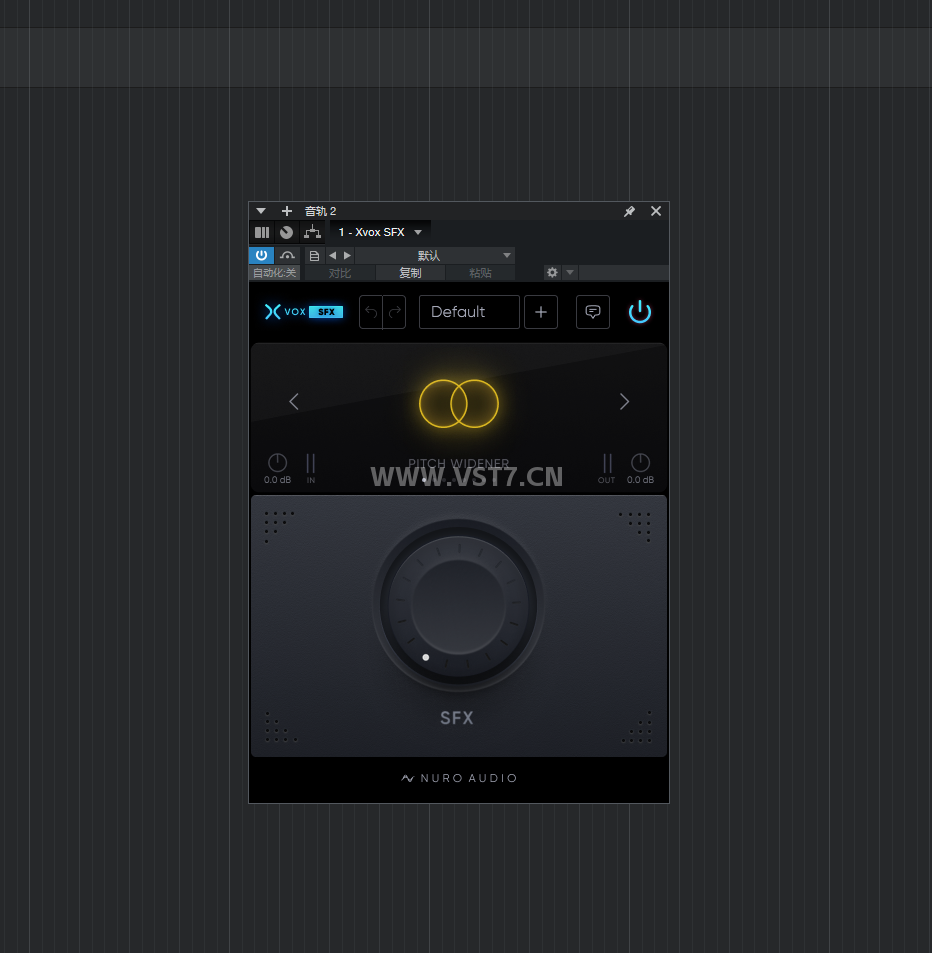 一键安装插件-Nuro Audio_Xvox SFX-拟声之家-音频应用效果器资源网