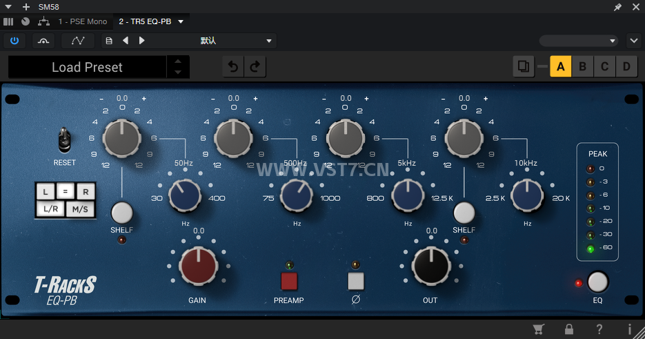 一键安装插件- TR5 EQ-PB-拟声之家-音频应用效果器资源网
