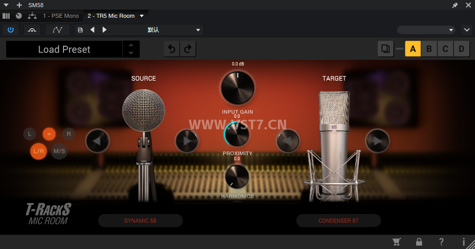 一键安装插件-TR5 Mic Room-拟声之家-音频应用效果器资源网