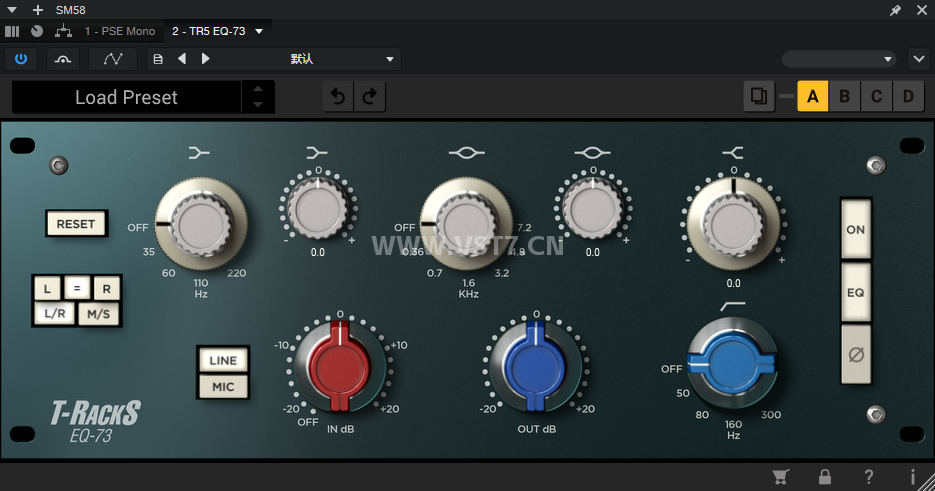 一键安装插件-TR5 EQ-73-拟声之家-音频应用效果器资源网