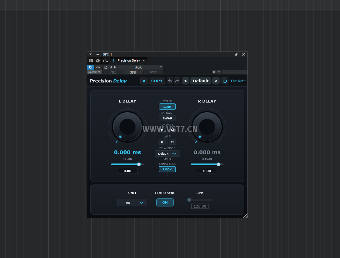 一键安装插件-Precision Delay-拟声之家-音频应用效果器资源网